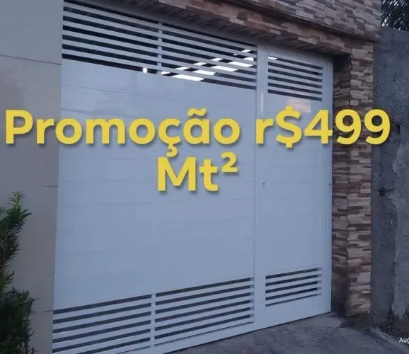 Grande promoção de portão de alumínio 