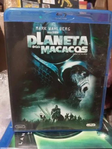 Planeta dos macacos remake Blu ray