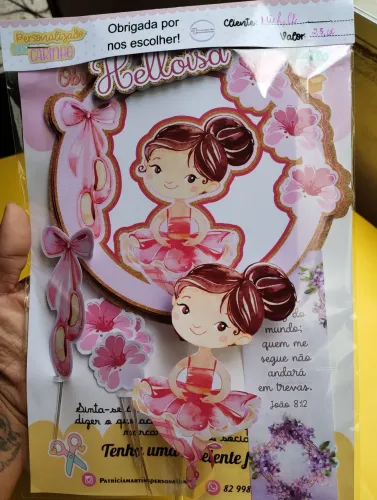 Topo de bolo (aniversário, comemoração, infantil, decoração).
