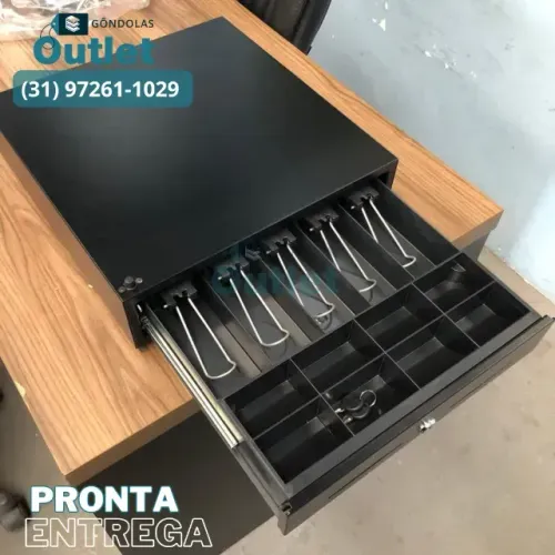 Gaveta caixa para organização de dinheiro