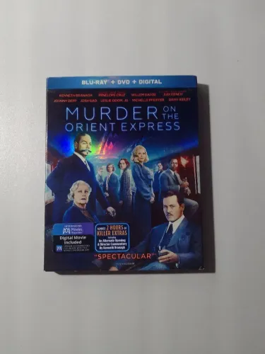 Blu-Ray Assassinato no Expresso do Oriente (2017) Importado/ Dublado