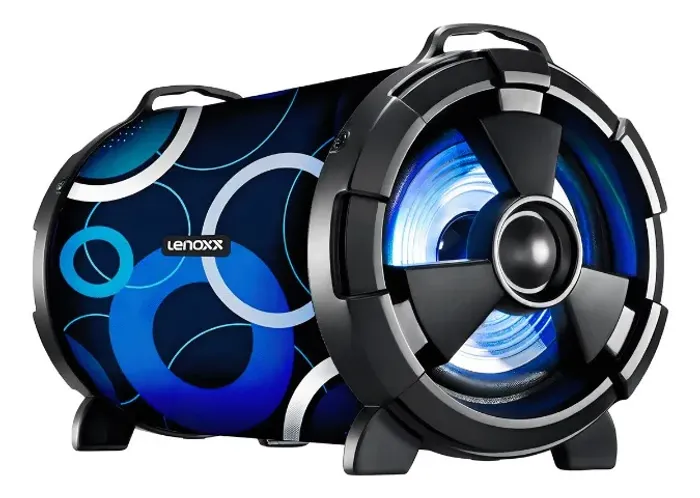 caixa de som portátil bt570 lenoxx