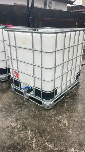 Caixa de água para obra
