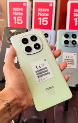 Telefone - Tooop - Verde   - Note 15 Pro - Versão Global 256/8