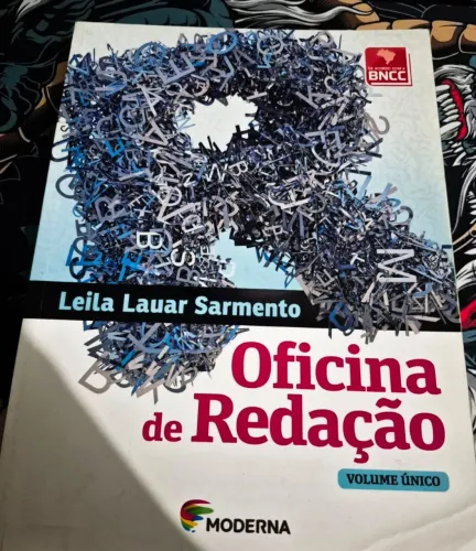 Livro Oficina de Redação Volume Único - Leila Lauar Sarmento - Moderna (BNCC)