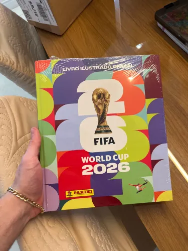 Álbum da copa 2026 de capa dura lacrado 