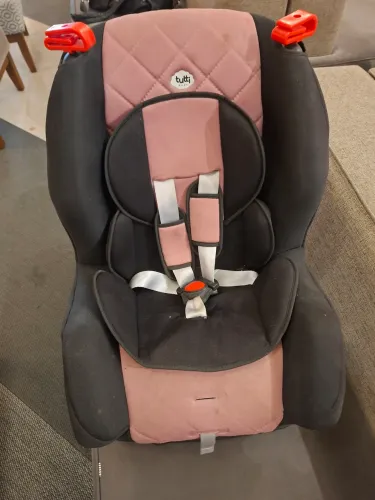 Poltrona Infantil para Carro Atlantis Rosa Tutti Baby
