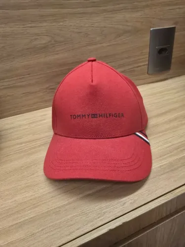 Boné Tommy Hilfiger Uptown Cap Vermelho