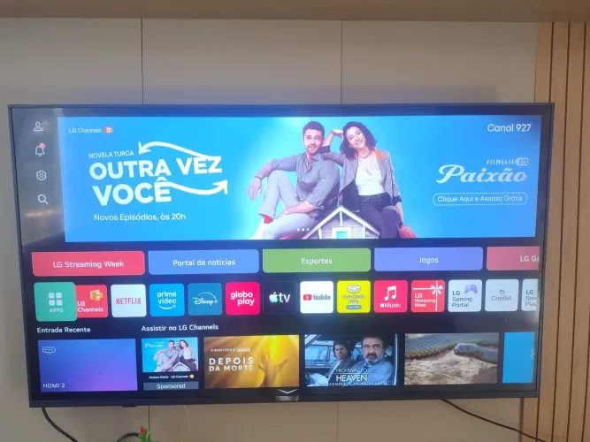Vendendo essa tv de 50 polegadas com dóis meses de uso motivo estou desepega preciso al