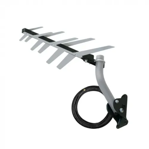 Antena Externa Digital Aquário para Tv 2 Em 1 Hdtv/uhf Dtv-1500 C/ Mastro *ENTREGA GRÁTIS*