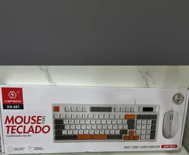 Kit teclado e mouse