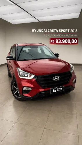 Hyundai Creta Sport 2.0 16V Flex Aut. 2018