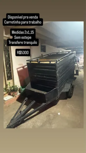 Carretinha fechada