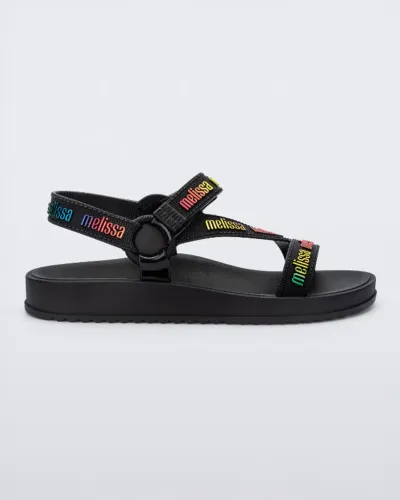 Melissa Stripes M-lover Preto