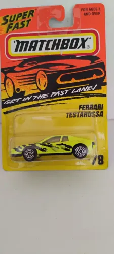 Matchbox Ferrari Testarossa Super Fast