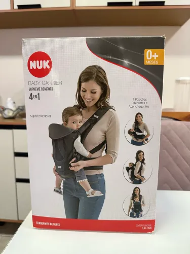 Canguru para bebê Nuk, Novo ainda na caixa.