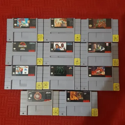 fitas super nintendo original 