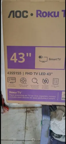 Vendo TV AOC 42 ROKU nova