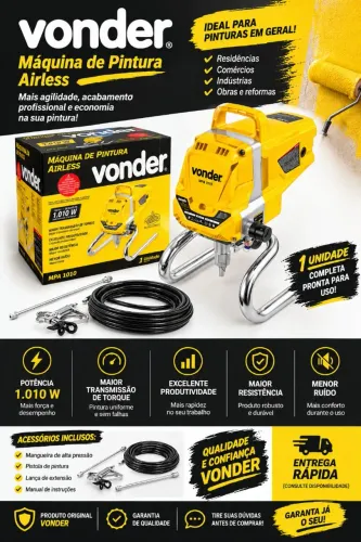 Máquina de pintura vonder