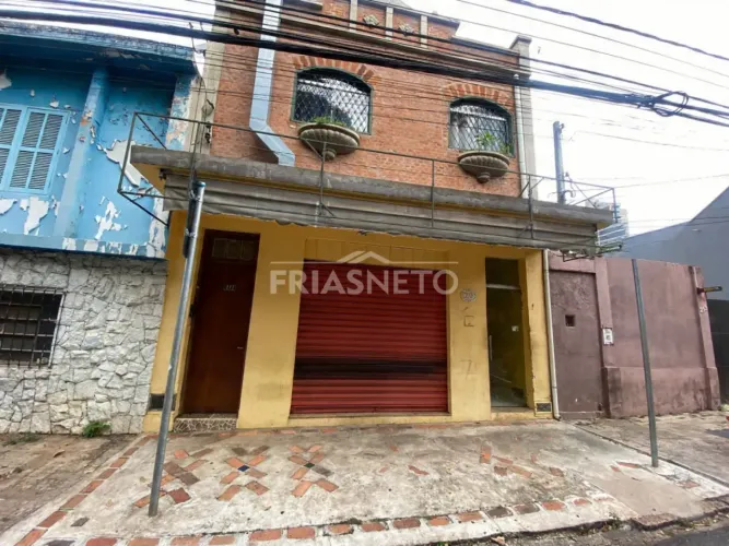 Imóvel comercial no Centro de Piracicaba, na Rua do Rosário