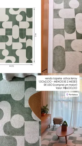 tapete 2x1,5 NOVÍSSIMO
