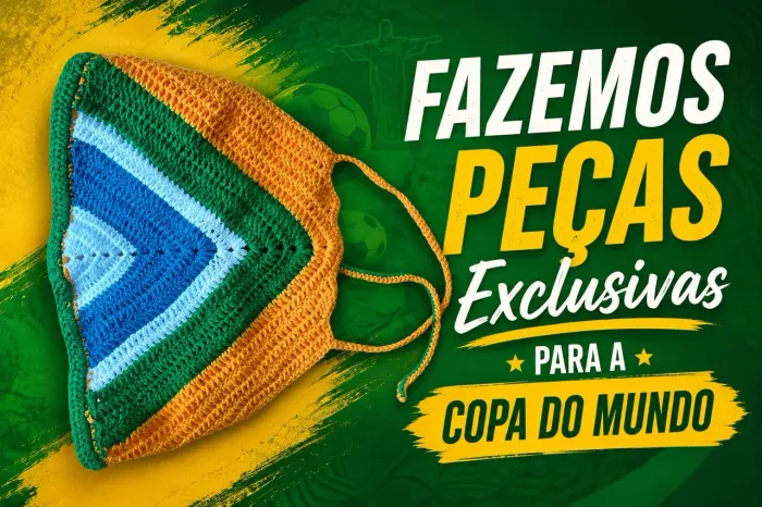 Faço crochê da copa, interessado chamar no privado 