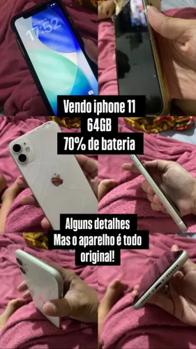 Iphone 11 - 64GB COM DETALHES