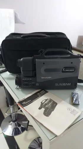 Vendo Filmadora Sharp antiga SLIN CAN