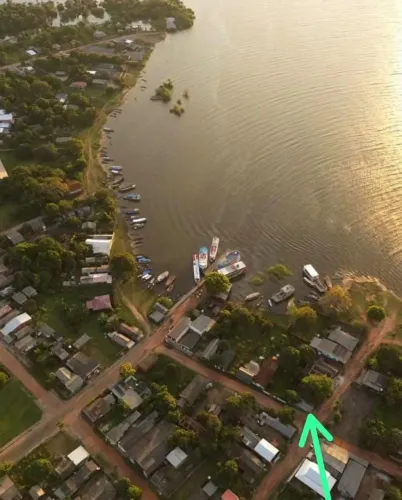 Terreno quase na Beira Rio Curuai Vila Lago Grande