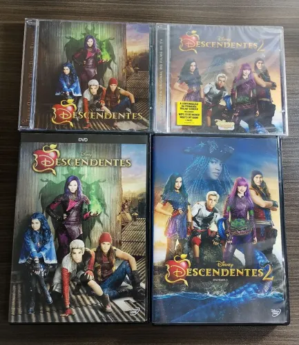 Descendentes Coleção CDs e Dvds 1, 2