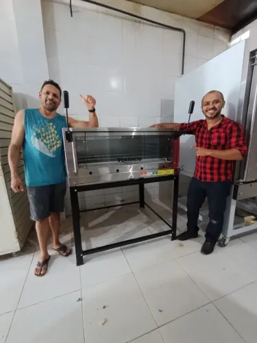 FORNO INDÚSTRIAL A GÁS INOX ROMA FIRI 1.10 CM VENÂNCIO
