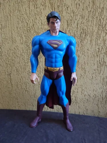 Boneco Superman Gigante 76cm Mattel 2006 (Superman Returns) - Raro