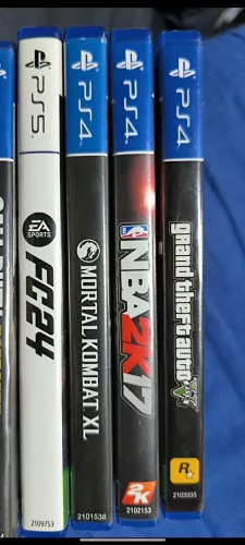 Lote de ps4 e ps5