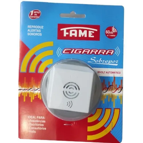 Campainha cigarra fame