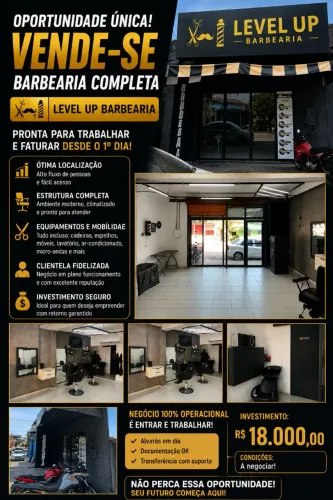 Barbearia completa ( negociação)