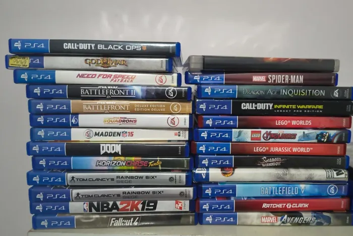 Lote jogos PS4 e PS3