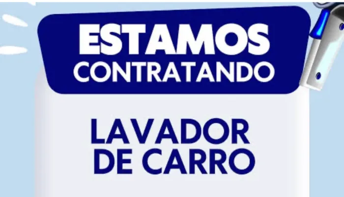 VAGA DE EMPREGO - LAVA JATO