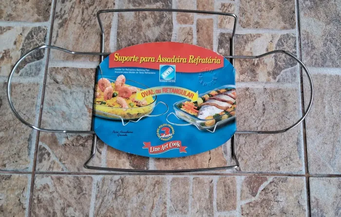 Suporte para assadeira refratária novo 