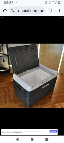 Geladeira portatil bivolt com carregador veicular