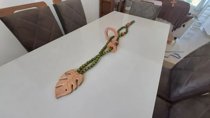 COLAR DECORATIVO DE MESA - "ESMERALDA "