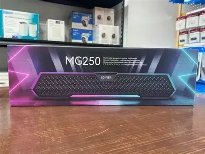 Caixa Gamer Edifier MG250, Led na Caixa