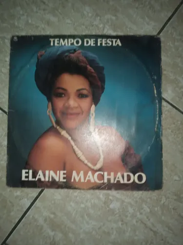 Lp vinil elaine Machado tempo de festa 
