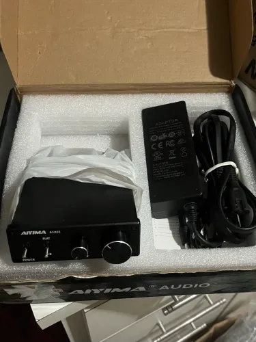 amplificador de subwoofer Aiyima A1001 defeito 