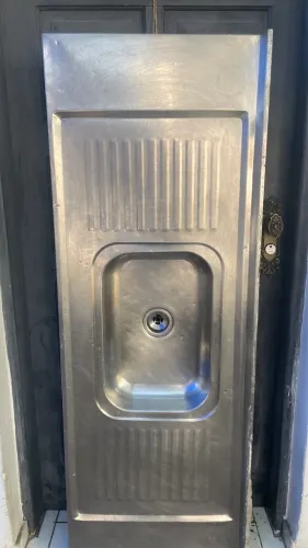 Pia inox grande