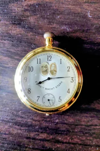 Relógio de bolso quartz
