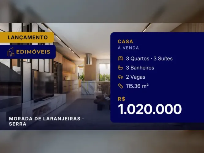 Exclusividade em Morada de Laranjeiras Apenas 7 Casas Disponíveis!