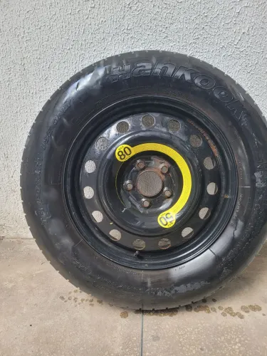 Roda + Pneu Estepe Original Hyundai Veracruz 165/90 R17 Hankook - Aro 17 em ótimo estado