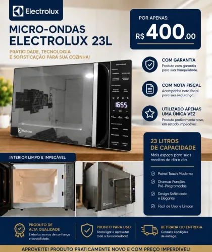 Microondas Eletrolux 23L