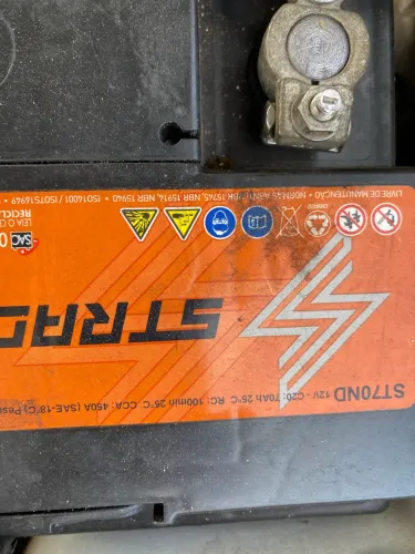 Bateria semi nova 70amp