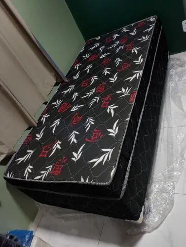 Cama de solteiro NOVA espuma entrego